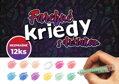 PASTELOVÉ KŘÍDY - SADA 12 KS