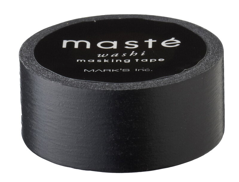WASHI PÁSKA - ČERNÁ MATNÁ 15