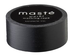 WASHI LEMOVACIA PÁSKA - černá matná